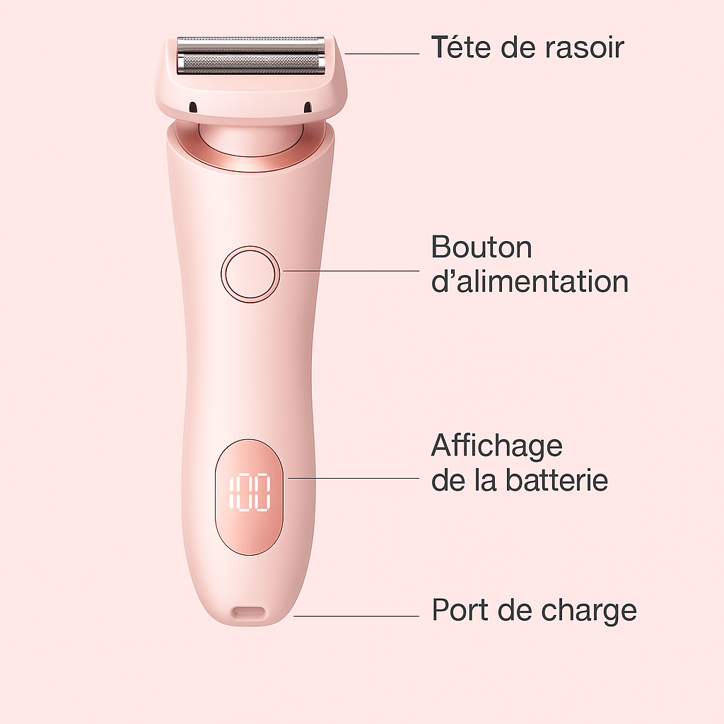 ✨ Lissea™ – Le Rasoir SilkGlide Pro™ 2 en 1