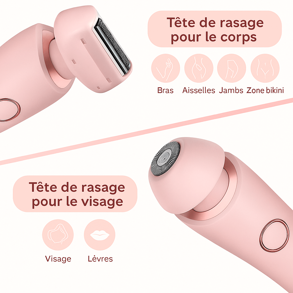 ✨ Lissea™ – Le Rasoir SilkGlide Pro™ 2 en 1